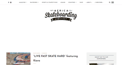 Desktop Screenshot of africaskateboarding.com